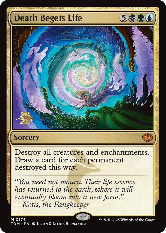 Death Begets Life [Tarkir: Dragonstorm Prerelease Promos] | Jack's On Queen