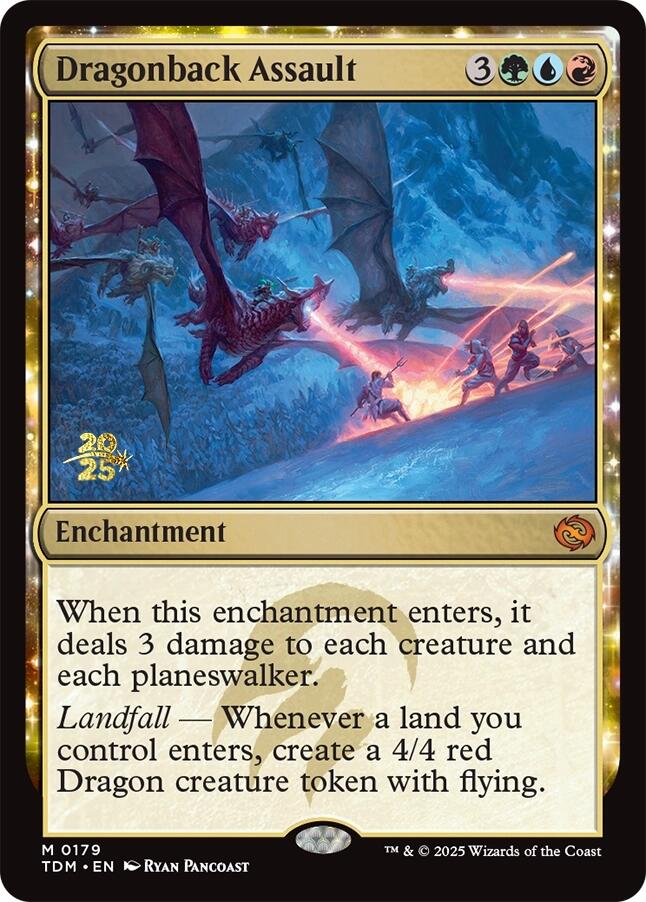 Dragonback Assault [Tarkir: Dragonstorm Prerelease Promos] | Jack's On Queen