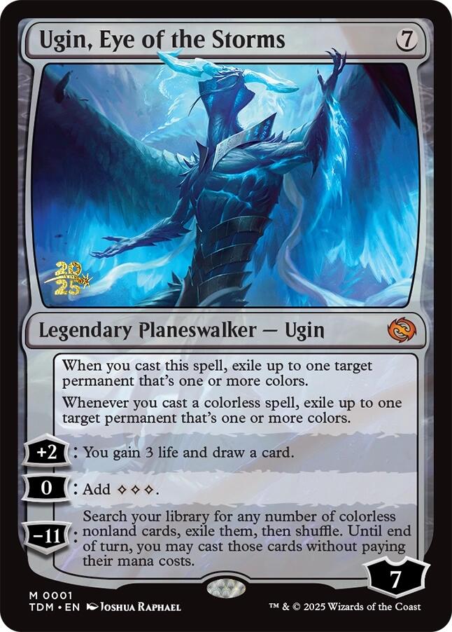 Ugin, Eye of the Storms [Tarkir: Dragonstorm Prerelease Promos] | Jack's On Queen