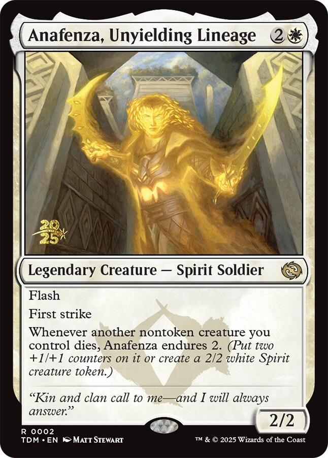 Anafenza, Unyielding Lineage [Tarkir: Dragonstorm Prerelease Promos] | Jack's On Queen