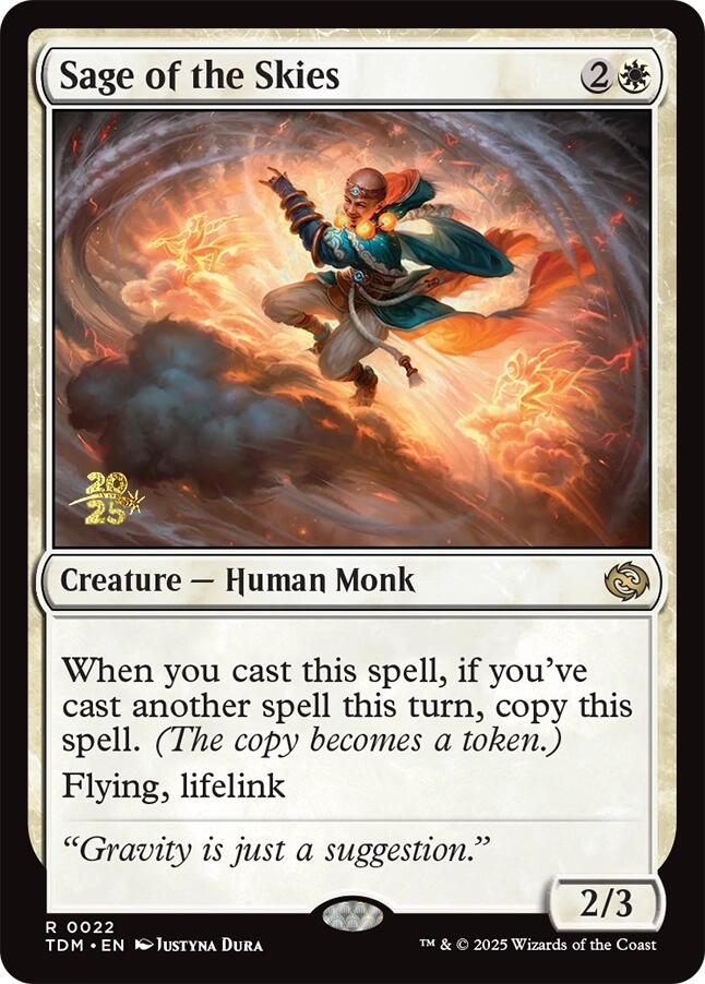 Sage of the Skies [Tarkir: Dragonstorm Prerelease Promos] | Jack's On Queen