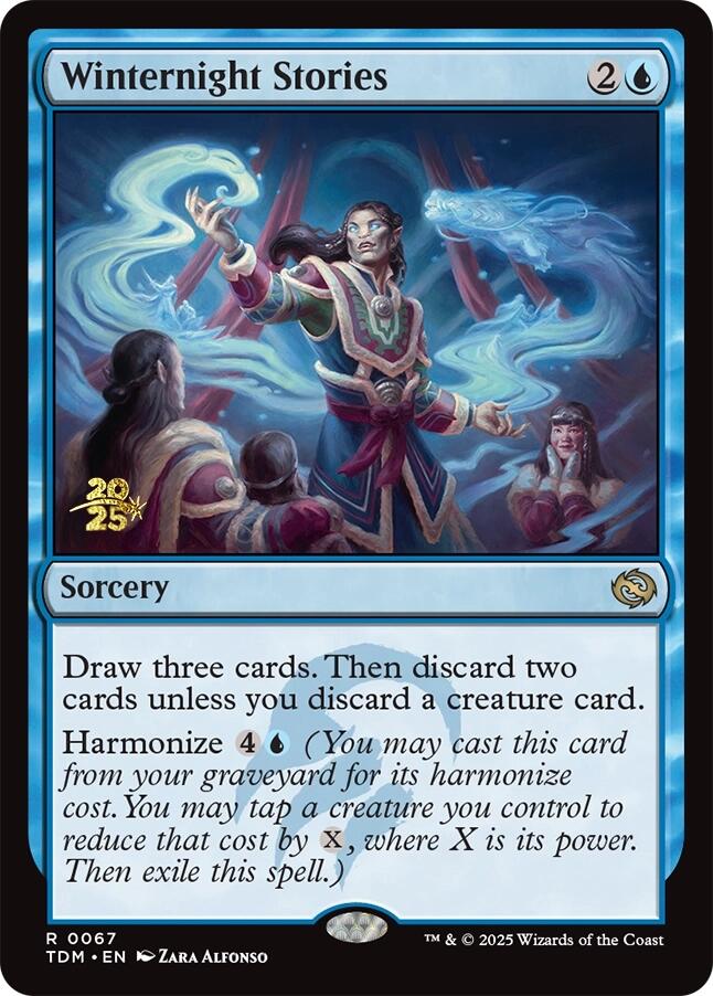 Winternight Stories [Tarkir: Dragonstorm Prerelease Promos] | Jack's On Queen