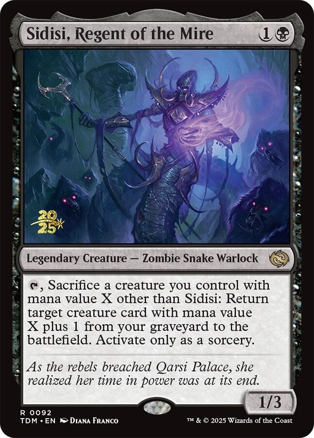 Sidisi, Regent of the Mire [Tarkir: Dragonstorm Prerelease Promos] | Jack's On Queen