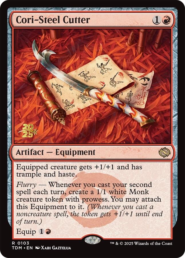 Cori-Steel Cutter [Tarkir: Dragonstorm Prerelease Promos] | Jack's On Queen
