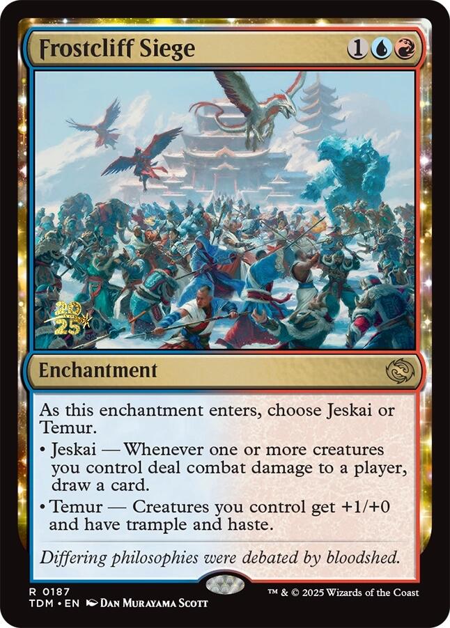 Frostcliff Siege [Tarkir: Dragonstorm Prerelease Promos] | Jack's On Queen