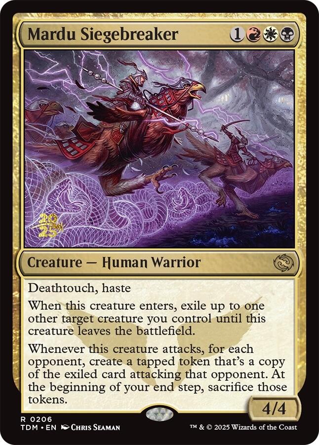 Mardu Siegebreaker [Tarkir: Dragonstorm Prerelease Promos] | Jack's On Queen