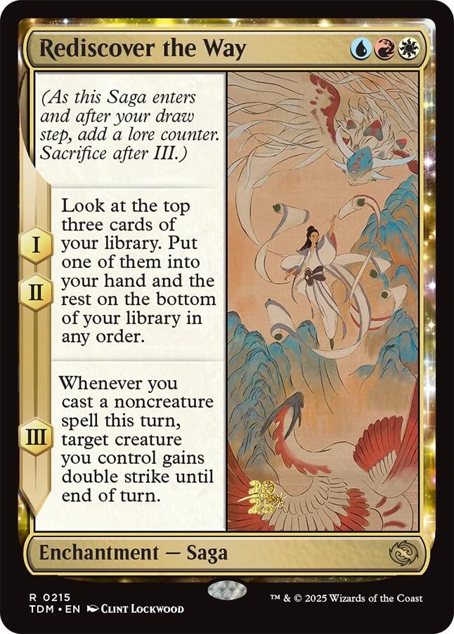 Rediscover the Way [Tarkir: Dragonstorm Prerelease Promos] | Jack's On Queen