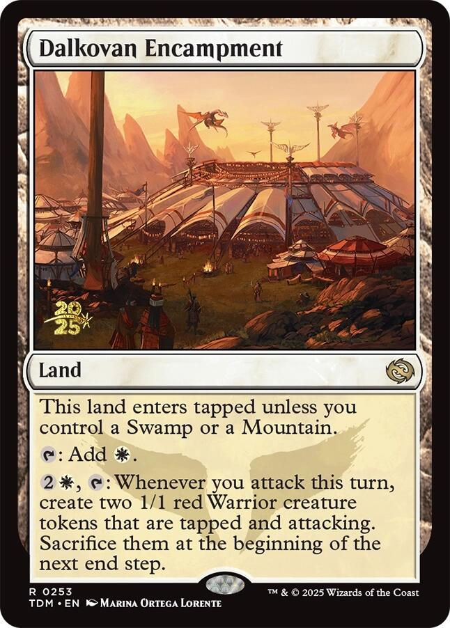 Dalkovan Encampment [Tarkir: Dragonstorm Prerelease Promos] | Jack's On Queen