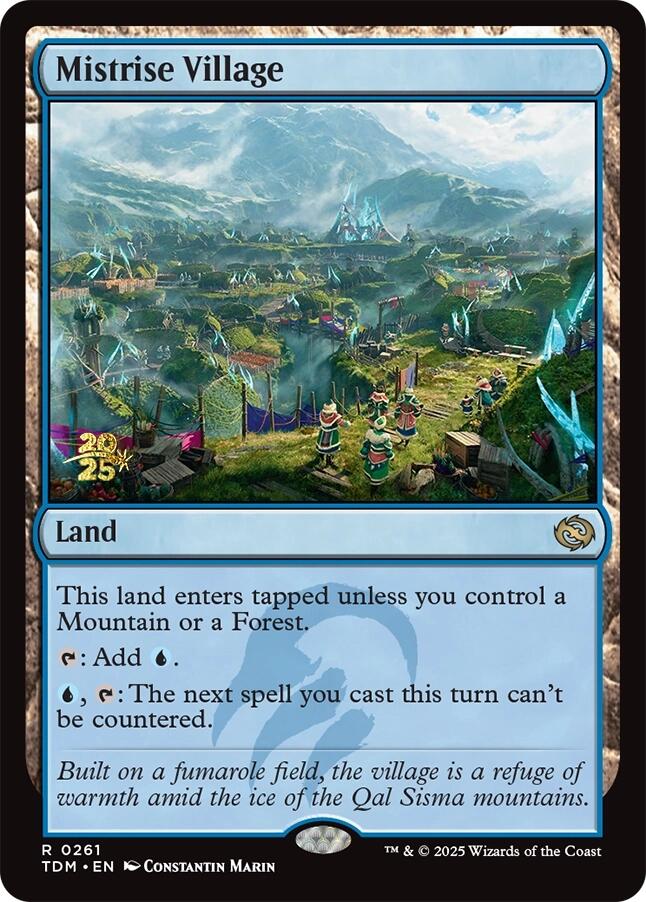 Mistrise Village [Tarkir: Dragonstorm Prerelease Promos] | Jack's On Queen