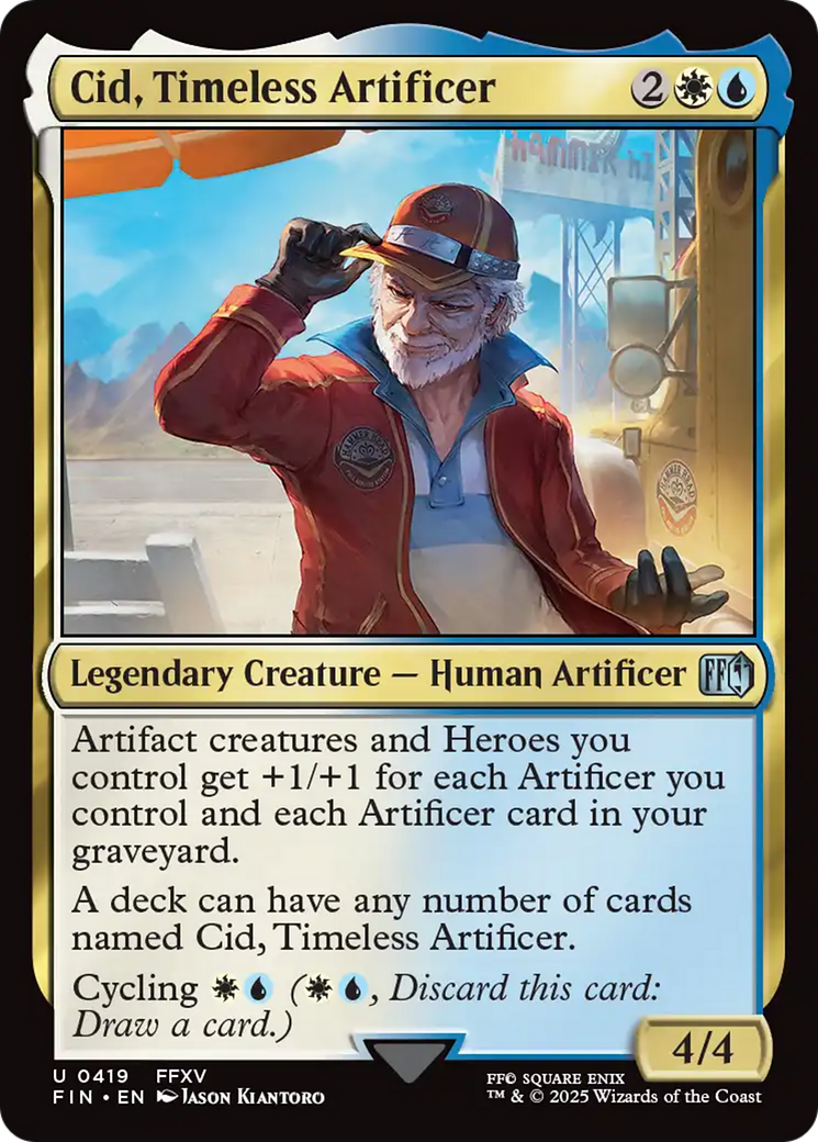 Cid, Timeless Artificer (0419) [FINAL FANTASY] | Jack's On Queen