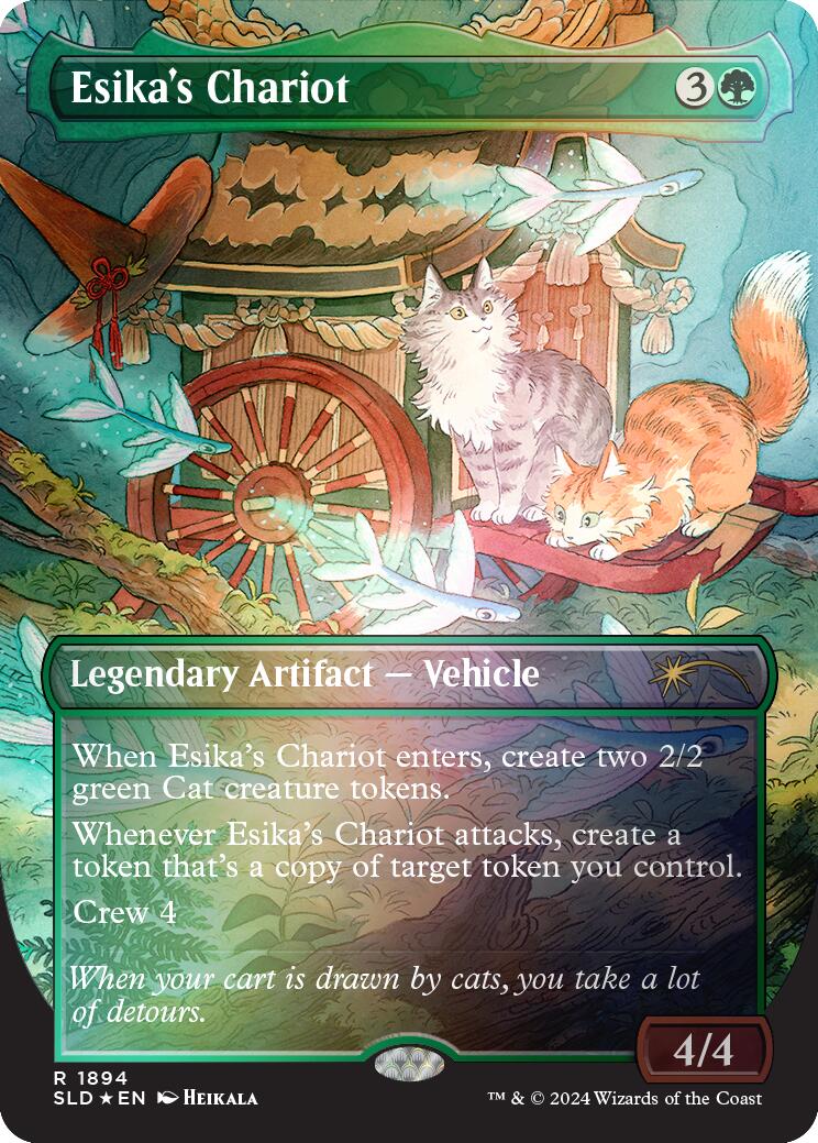 Esika's Chariot (Rainbow Foil) [Secret Lair Drop Series] | Jack's On Queen