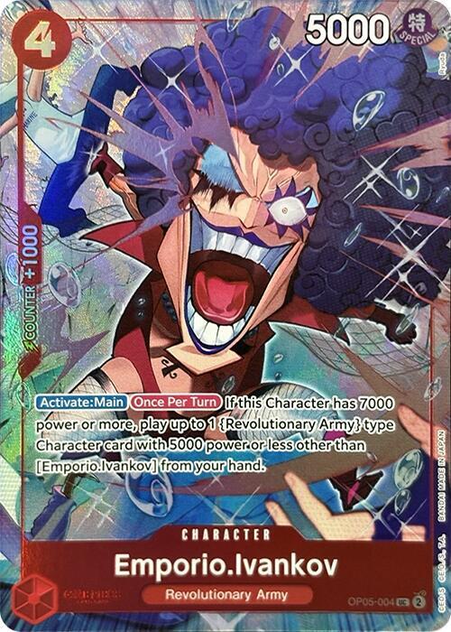 Emporio.Ivankov (Premium Card Collection -Best Selection Vol. 3-) (OP05-004) [One Piece Promotion Cards] | Jack's On Queen