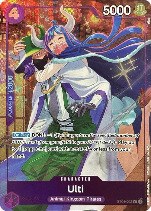 Ulti (Premium Card Collection -Best Selection Vol. 3-) (ST04-002) [One Piece Promotion Cards] | Jack's On Queen