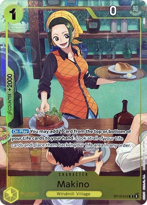 Makino (Premium Card Collection -Best Selection Vol. 3-) (ST13-012) [One Piece Promotion Cards] | Jack's On Queen