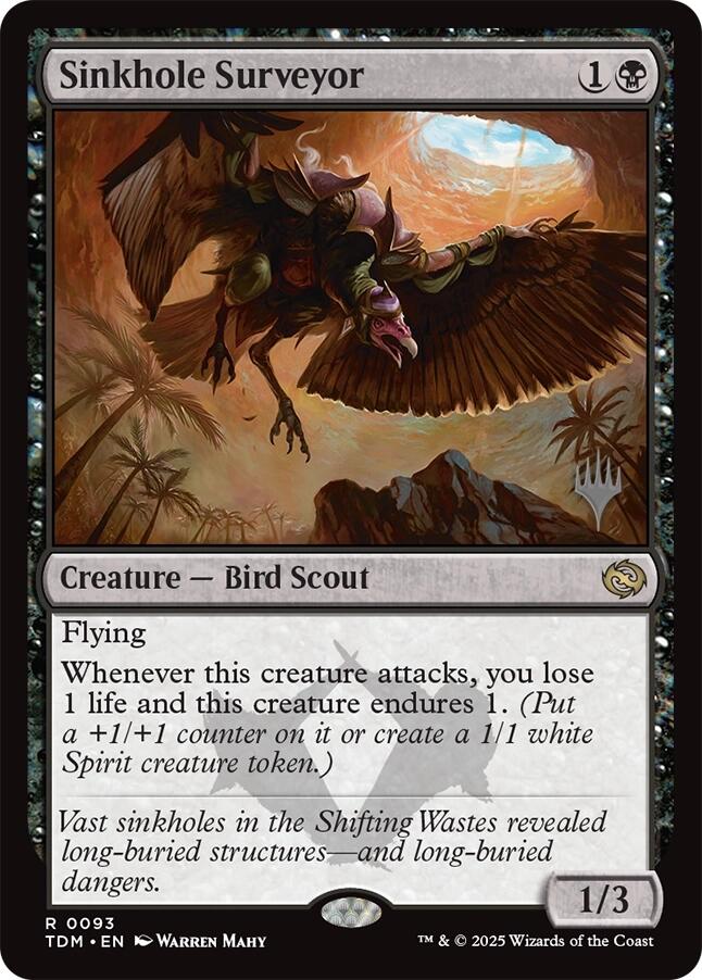 Sinkhole Surveyor [Tarkir: Dragonstorm Promos] | Jack's On Queen