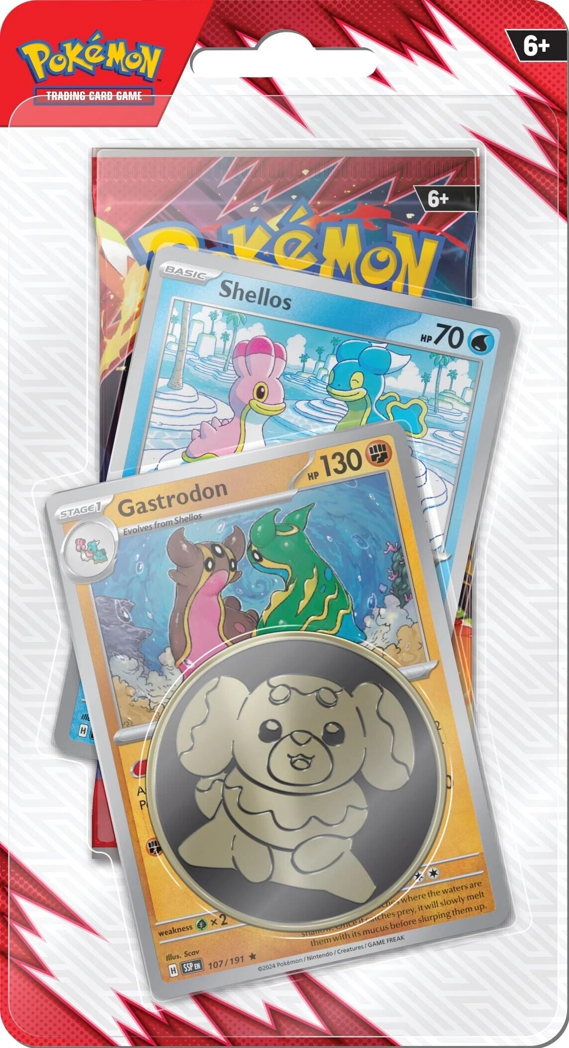 Scarlet & Violet: Destined Rivals - Premium Checklane Blister (Gastrodon) | Jack's On Queen