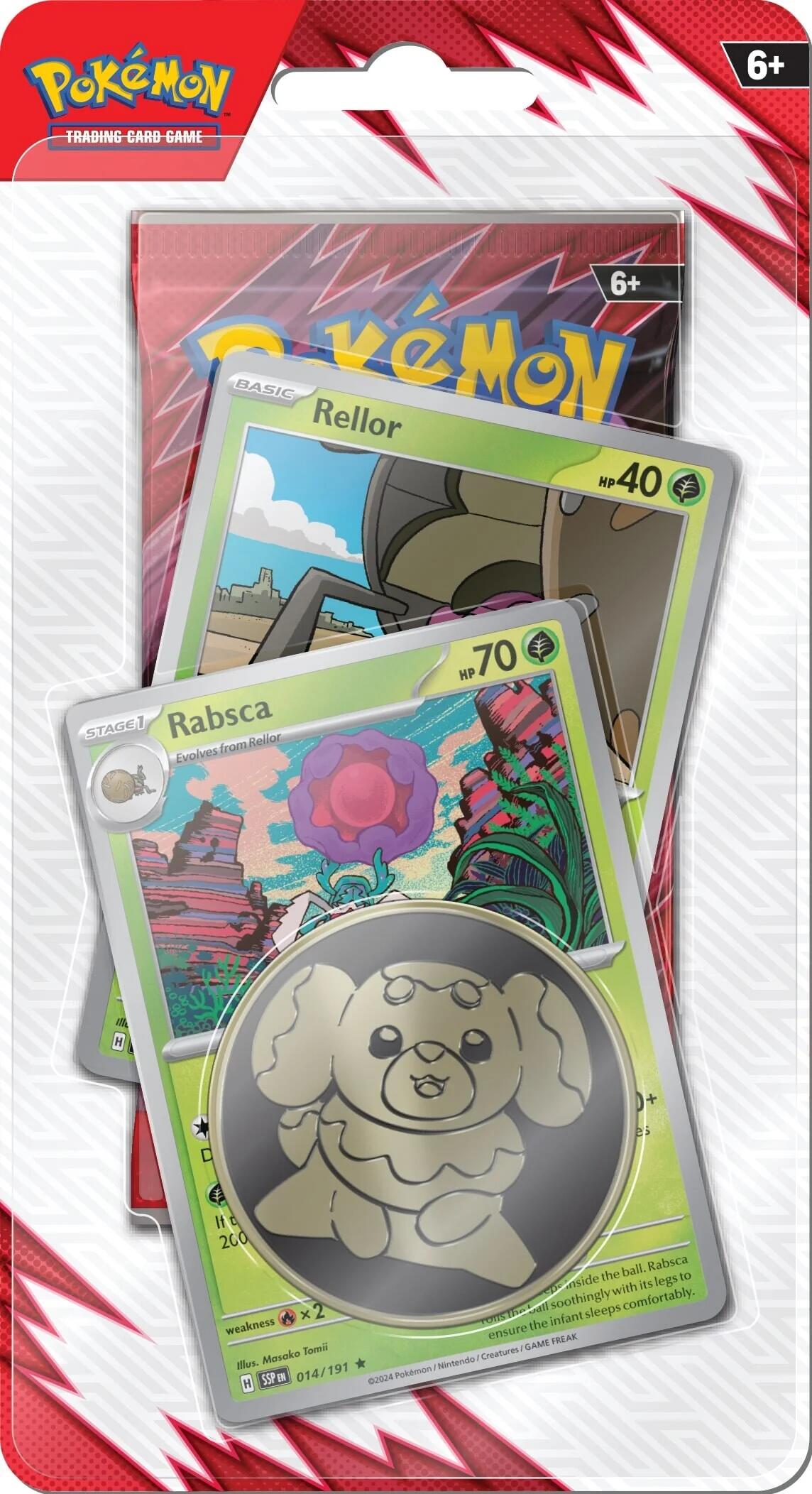 Scarlet & Violet: Destined Rivals - Premium Checklane Blister (Rabsca) | Jack's On Queen