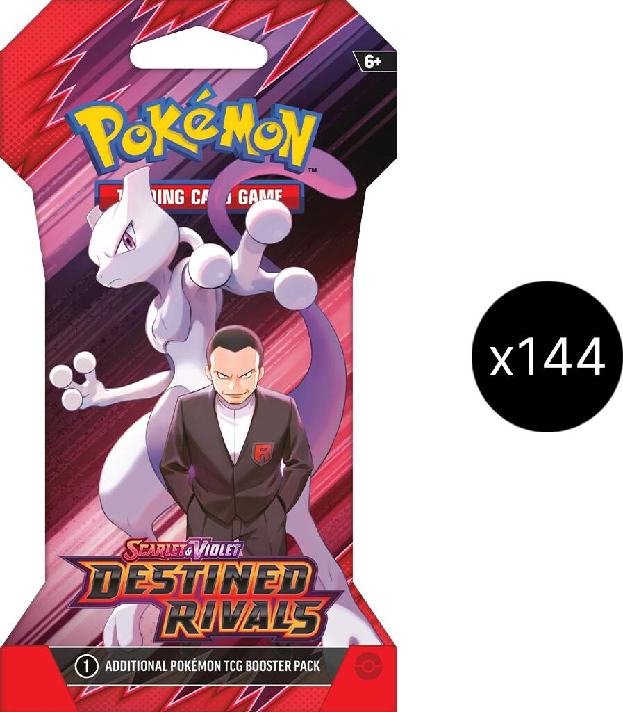 Scarlet & Violet: Destined Rivals - Sleeved Booster Case | Jack's On Queen