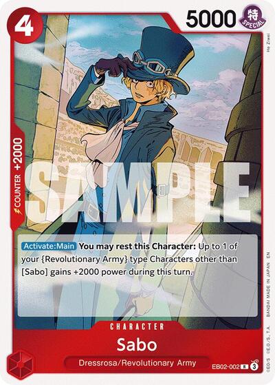 Sabo (EB02-002) [Extra Booster: Anime 25th Collection] | Jack's On Queen