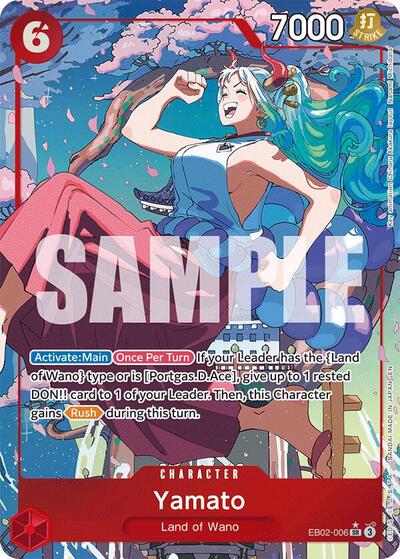 Yamato (Alternate Art) (EB02-006) [Extra Booster: Anime 25th Collection] | Jack's On Queen