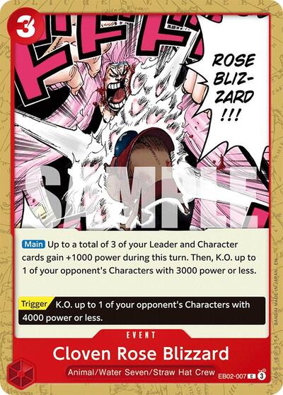 Cloven Rose Blizzard (EB02-007) [Extra Booster: Anime 25th Collection] | Jack's On Queen