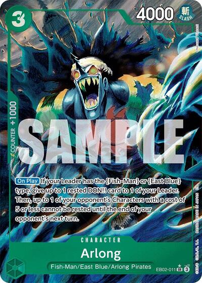 Arlong (Alternate Art) (EB02-011) [Extra Booster: Anime 25th Collection] | Jack's On Queen