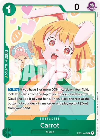 Carrot (EB02-013) [Extra Booster: Anime 25th Collection] | Jack's On Queen