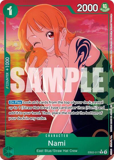 Nami (Alternate Art) (EB02-017) [Extra Booster: Anime 25th Collection] | Jack's On Queen