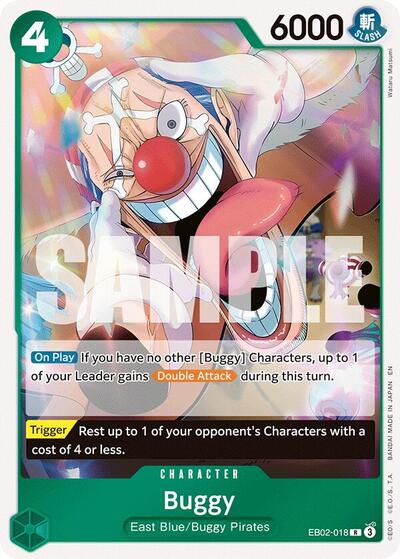 Buggy (EB02-018) [Extra Booster: Anime 25th Collection] | Jack's On Queen