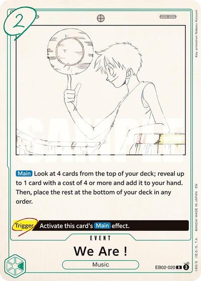 We Are! (EB02-020) [Extra Booster: Anime 25th Collection] | Jack's On Queen