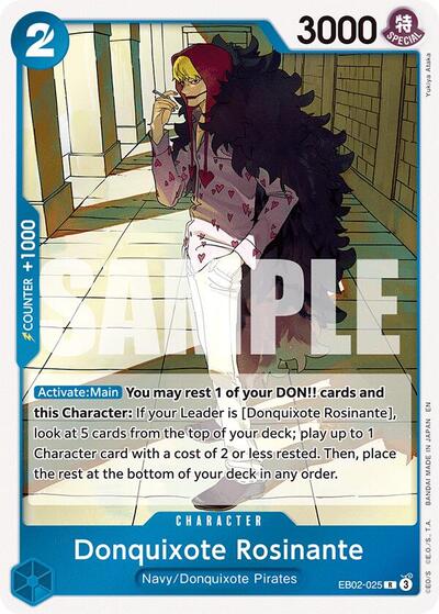 Donquixote Rosinante (EB02-025) [Extra Booster: Anime 25th Collection] | Jack's On Queen