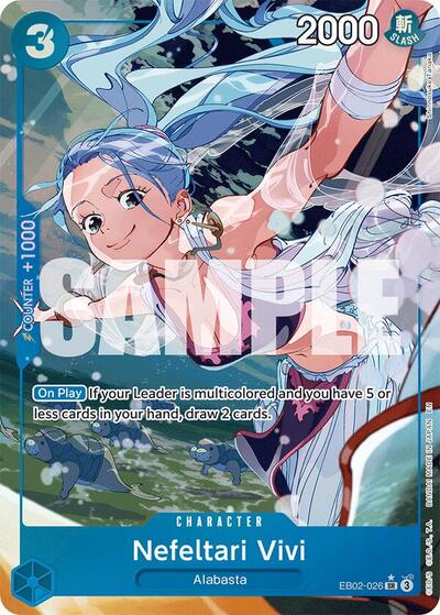 Nefeltari Vivi (Alternate Art) (EB02-026) [Extra Booster: Anime 25th Collection] | Jack's On Queen