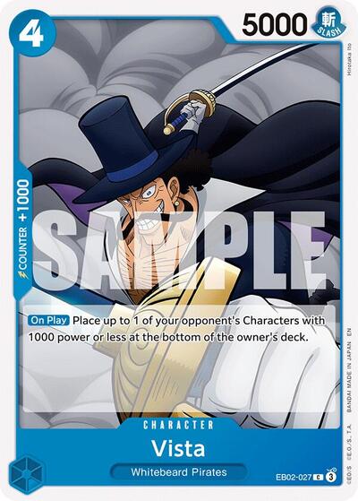 Vista (EB02-027) [Extra Booster: Anime 25th Collection] | Jack's On Queen