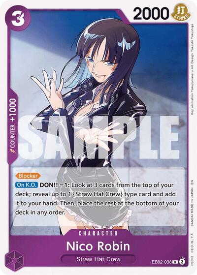 Nico Robin (EB02-036) [Extra Booster: Anime 25th Collection] | Jack's On Queen