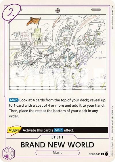 BRAND NEW WORLD (EB02-040) [Extra Booster: Anime 25th Collection] | Jack's On Queen