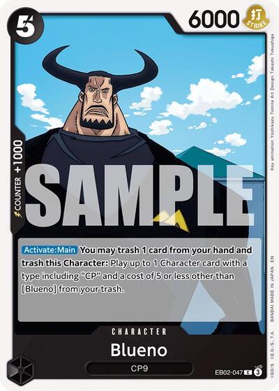 Blueno (EB02-047) [Extra Booster: Anime 25th Collection] | Jack's On Queen