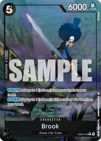Brook (Alternate Art) (EB02-048) [Extra Booster: Anime 25th Collection] | Jack's On Queen