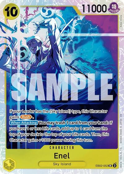 Enel (EB02-052) [Extra Booster: Anime 25th Collection] | Jack's On Queen