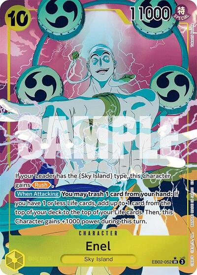 Enel (Alternate Art) (EB02-052) [Extra Booster: Anime 25th Collection] | Jack's On Queen