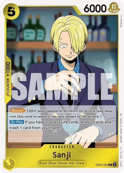 Sanji (EB02-054) [Extra Booster: Anime 25th Collection] | Jack's On Queen
