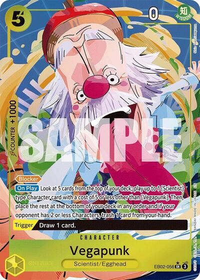 Vegapunk (Alternate Art) (EB02-056) [Extra Booster: Anime 25th Collection] | Jack's On Queen