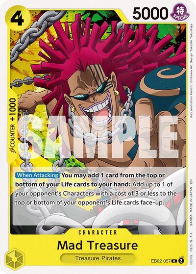 Mad Treasure (EB02-057) [Extra Booster: Anime 25th Collection] | Jack's On Queen