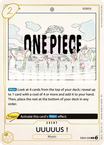 UUUUUS! (EB02-058) [Extra Booster: Anime 25th Collection] | Jack's On Queen