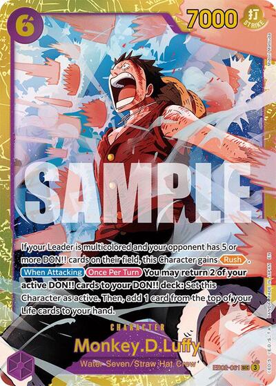 Monkey.D.Luffy (061) (EB02-061) [Extra Booster: Anime 25th Collection] | Jack's On Queen