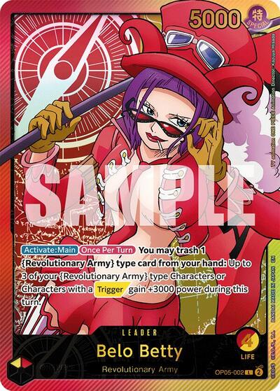 Belo Betty (SP) (OP05-002) [Extra Booster: Anime 25th Collection] | Jack's On Queen