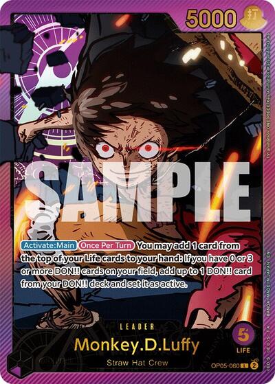Monkey.D.Luffy (SP) (OP05-060) [Extra Booster: Anime 25th Collection] | Jack's On Queen