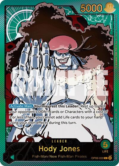 Hody Jones (SP) (OP06-020) [Extra Booster: Anime 25th Collection] | Jack's On Queen