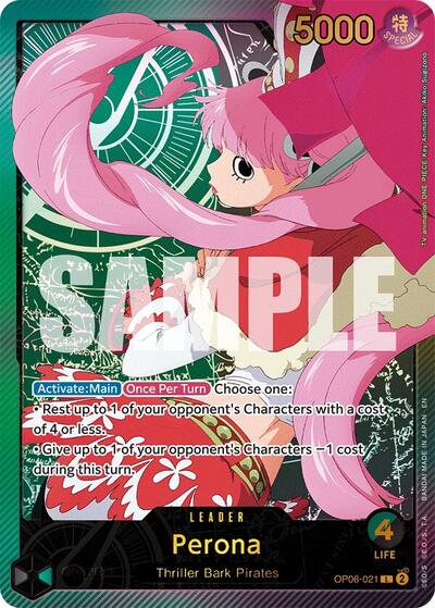 Perona (SP) (OP06-021) [Extra Booster: Anime 25th Collection] | Jack's On Queen