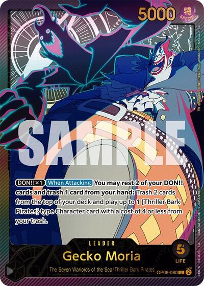 Gecko Moria (SP) (OP06-080) [Extra Booster: Anime 25th Collection] | Jack's On Queen