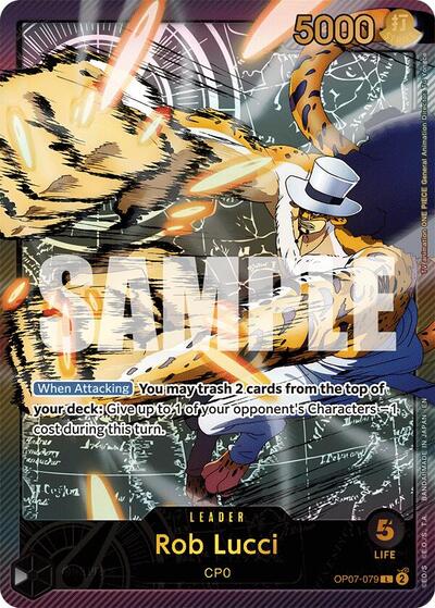 Rob Lucci (SP) (OP07-079) [Extra Booster: Anime 25th Collection] | Jack's On Queen